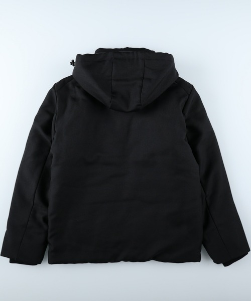 Right-on(ライトオン)の「ウールテックノンキルト中綿ジャケット(ブルゾン・メンズ・ブラック/ブラック×グレー・XL/L/M)」の4枚目の写真