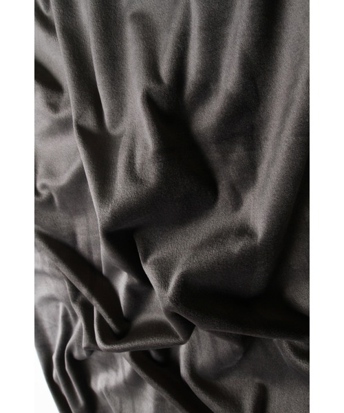 &. NOSTALGIA（アンドドットノスタルジア）の「【ZOZO限定】ベロアマキシワンピース（ワンピース・レディース・チャコールグレー/オリーブ・FREE）」の22枚目の写真