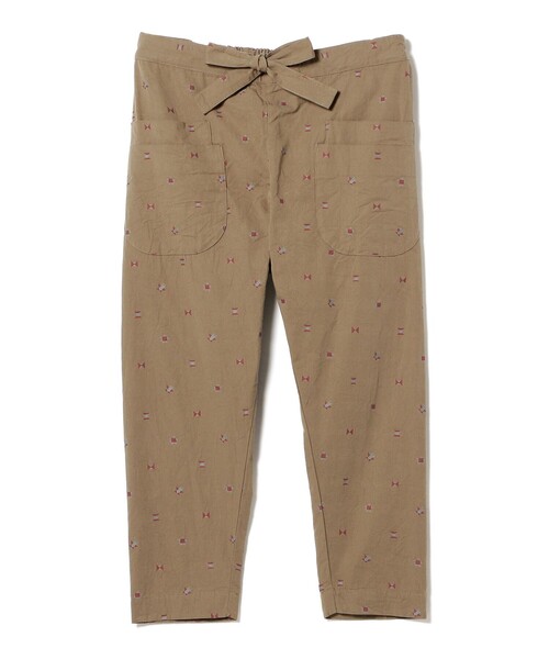 homspun(ホームスパン)の「homspun / カットジャカードバックギャザーパンツ(その他パンツ・レディース・ベージュ/カーキ・ONE SIZE)」の14枚目の写真