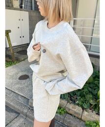 EVRIS | SUNNYラグランスウェットセットアップ(スウェット)