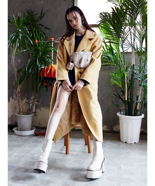 EVRIS（エヴリス）の「SUNNYラグランスウェットセットアップ（スウェット・レディース・ネイビー/ブラック/グレー・FREE）」の16枚目の写真