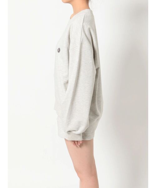 EVRIS（エヴリス）の「SUNNYラグランスウェットセットアップ（スウェット・レディース・ネイビー/ブラック/グレー・FREE）」の12枚目の写真