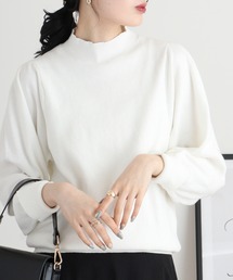 atONE ハイネックバルーンスリーブセーター