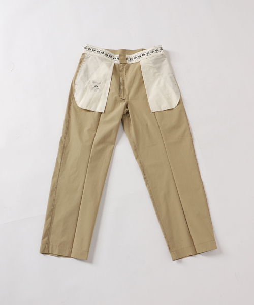 417 EDIFICE(フォーワンセブンエディフィス)の「417 WORKING パンツ(スラックス・メンズ・ベージュ/ホワイト・MEDIUM/LARGE/SMALL)」の16枚目の写真
