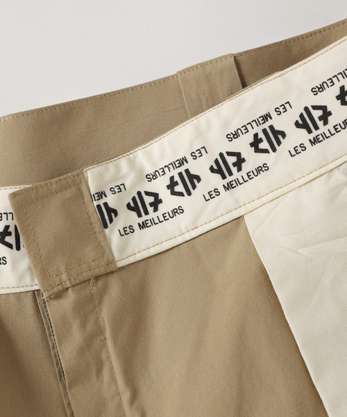 417 EDIFICE(フォーワンセブンエディフィス)の「417 WORKING パンツ(スラックス・メンズ・ベージュ/ホワイト・MEDIUM/LARGE/SMALL)」の18枚目の写真