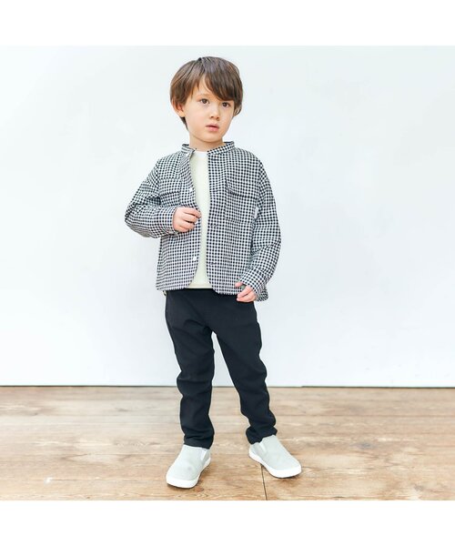 apres les cours（アプレレクール）の「カラフルツイル/7days Style pants_10分丈（その他パンツ・キッズ・ラベンダー/ブルー/ブラック/レッド/カーキ・90/100/110/120/130/80/140）」の18枚目の写真