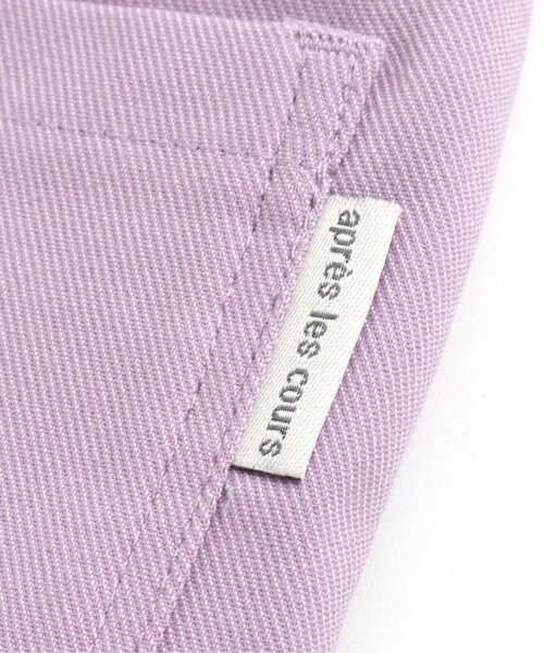apres les cours（アプレレクール）の「カラフルツイル/7days Style pants_10分丈（その他パンツ・キッズ・ラベンダー/ブルー/ブラック/レッド/カーキ・90/100/110/120/130/80/140）」の9枚目の写真