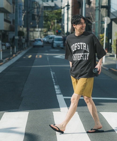 coca(coca)(コカ)の「メンズカレッジプリント半袖Tシャツ(Tシャツ/カットソー・メンズ・ブラック/ネイビー/ホワイト・M/L/XL)」の13枚目の写真