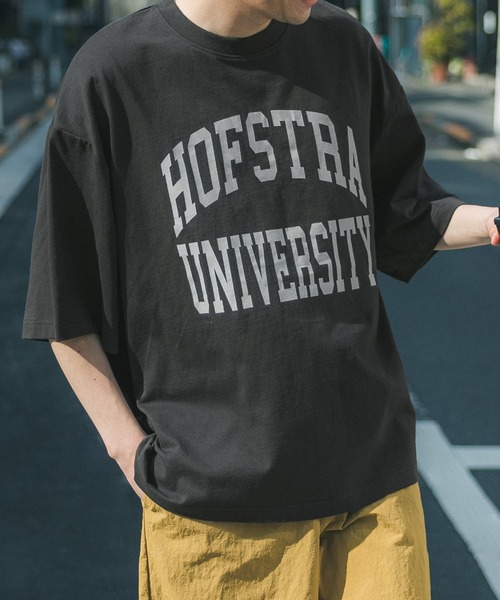 coca(coca)(コカ)の「メンズカレッジプリント半袖Tシャツ(Tシャツ/カットソー・メンズ・ブラック/ネイビー/ホワイト・M/L/XL)」の10枚目の写真