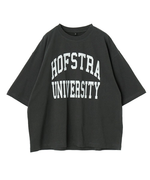セール】メンズカレッジプリント半袖Tシャツ（Tシャツ