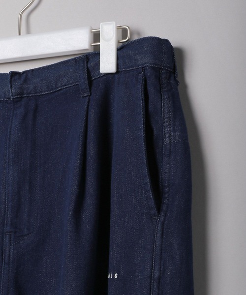 NUMERALS（ヌメラルズ）の「[NUMERALS]ジーンズワイドパンツ（デニムパンツ・メンズ・ネイビー・MEDIUM/LARGE）」の12枚目の写真