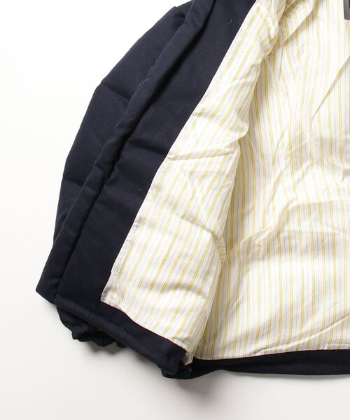 DIGAWEL（ディガウェル）の「DIGAWEL / ディガウェル：F/CE.×DIGAWEL Puffer Jacket：FSP09222U0001[COR]（ダウンジャケット/コート・メンズ・ネイビー/グリーン・2）」の4枚目の写真