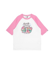 AAPE THREE-QUARTER SLEEVE TEE