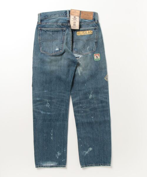 ラルフローレン　ベスト　デニム　ヴィンテージ 楽天市場】濃紺 80s ビンテージ □ POLO WESTERN ラルフローレン