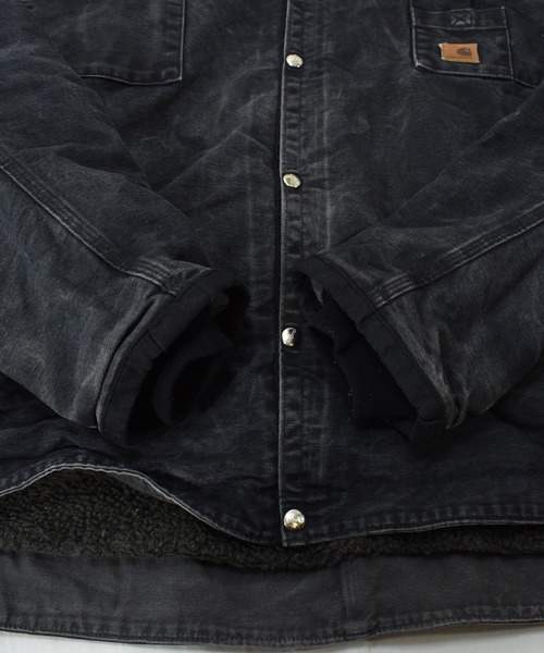 Carhartt（カーハート）の「【ヴィンテージ古着】Carhartt / カーハート 裏ボア 多ポケット  ダックジャケット（ブルゾン・メンズ・ブラック・XXX-LARGE）」の2枚目の写真