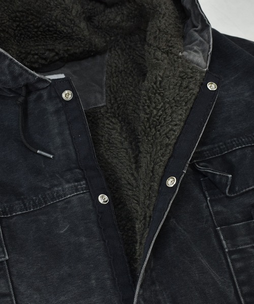 Carhartt（カーハート）の「【ヴィンテージ古着】Carhartt / カーハート 裏ボア 多ポケット  ダックジャケット（ブルゾン・メンズ・ブラック・XXX-LARGE）」の4枚目の写真