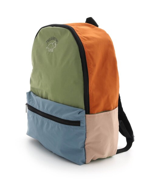 Ampersand(アンパサンド)の「ワンポイント デイパック(バックパック/リュック・キッズ・レインボー/オレンジ/ブラック/インディゴブルー・MEDIUM/XS/S/SMALL)」の4枚目の写真
