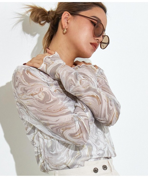 Settimissimo（セッティミッシモ）の「UVカットフロントメタルボストンサングラス（サングラス・レディース・ブラック/ブラウン・FREE）」の10枚目の写真