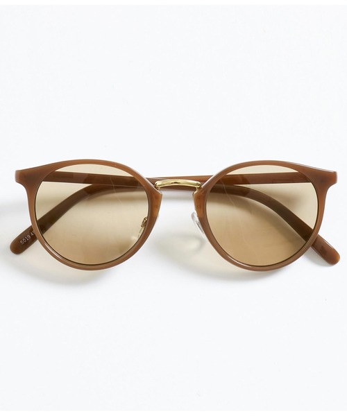 Settimissimo（セッティミッシモ）の「UVカットフロントメタルボストンサングラス（サングラス・レディース・ブラック/ブラウン・FREE）」の11枚目の写真