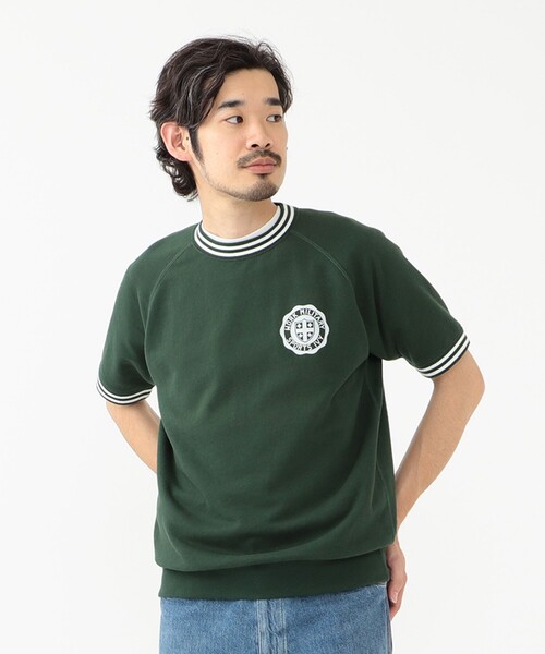 トレーナー スウェット ショートリブラインスウェット メンズ レディース ヘビーウェイト リブライン スウェット トレーナー メンズ