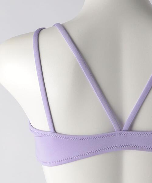UNITED ARROWS（ユナイテッドアローズ）の「＜PROTAGONISTA＞ビキニ（水着・レディース・オフホワイト/ライラック・FREE）」の6枚目の写真