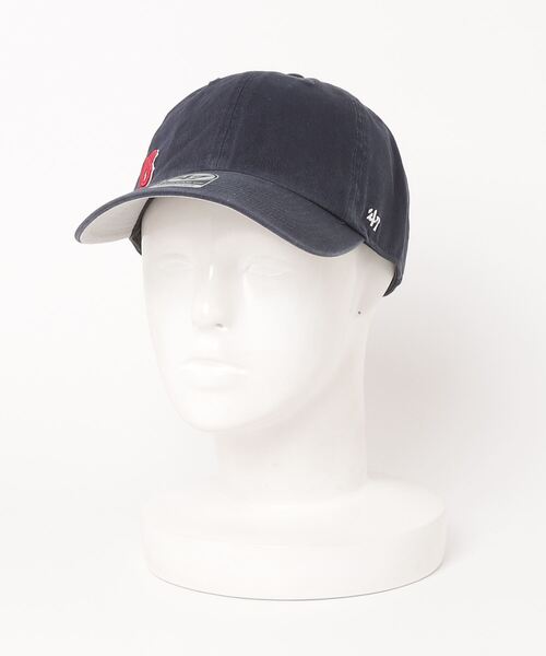 '47（フォーティーセブン）の「【 ’47BRAND / フォーティーセブンブランド 】 CLEAN UP CAP クリーンナップキャップ サイドロゴ（キャップ・メンズ・パープル/カーキ/ピンク/ネイビー系3/ネイビー系1/ネイビー系2/ブラック/ベージュ/ライトグレー/ホワイト・FREE）」の19枚目の写真