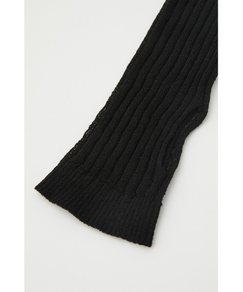 SLY(スライ)の「SHEER ARM SLEEVE シアー アームスリーブ アームウォーマー アームカバー 透け(アームカバー・レディース・ブラック/ピンク・FREE)」の4枚目の写真