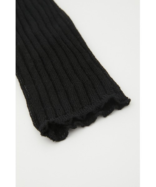 SLY(スライ)の「SHEER ARM SLEEVE シアー アームスリーブ アームウォーマー アームカバー 透け(アームカバー・レディース・ブラック/ピンク・FREE)」の5枚目の写真