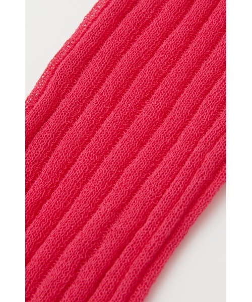 SLY(スライ)の「SHEER ARM SLEEVE シアー アームスリーブ アームウォーマー アームカバー 透け(アームカバー・レディース・ブラック/ピンク・FREE)」の10枚目の写真