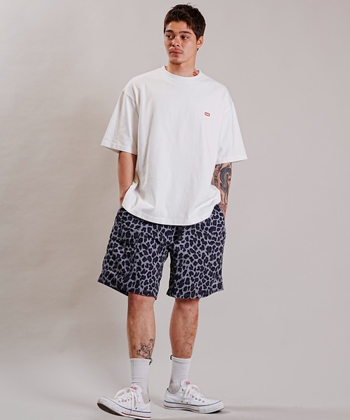 CHUMS（チャムス）の「【ムラサキスポーツ別注】CHUMS/チャムス ヘビーウエイト オーバーサイズ バックプリントTシャツ/クルーネック コットンT CH01-2247（Tシャツ/カットソー・メンズ・ベージュ/ホワイト/ブラック・M/S/L/XL）」の9枚目の写真