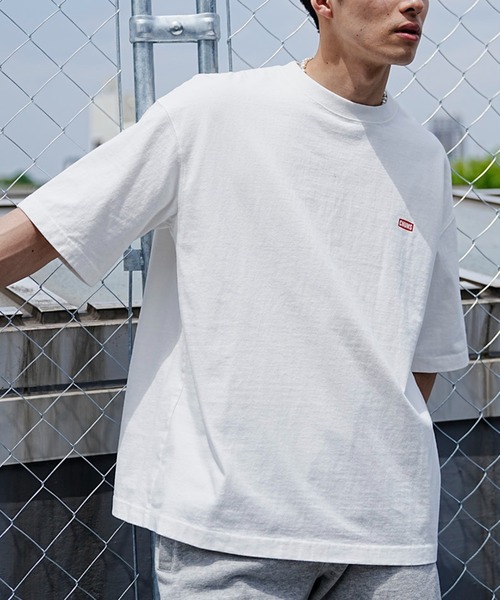 CHUMS（チャムス）の「【ムラサキスポーツ別注】CHUMS/チャムス ヘビーウエイト オーバーサイズ バックプリントTシャツ/クルーネック コットンT CH01-2247（Tシャツ/カットソー・メンズ・ベージュ/ホワイト/ブラック・M/S/L/XL）」の5枚目の写真