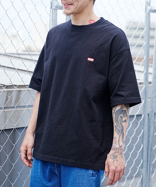 CHUMS（チャムス）の「【ムラサキスポーツ別注】CHUMS/チャムス ヘビーウエイト オーバーサイズ バックプリントTシャツ/クルーネック コットンT CH01-2247（Tシャツ/カットソー・メンズ・ベージュ/ホワイト/ブラック・M/S/L/XL）」の11枚目の写真