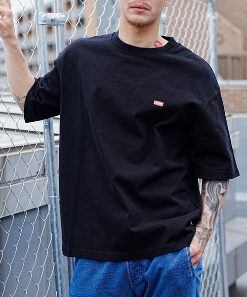 CHUMS（チャムス）の「【ムラサキスポーツ別注】CHUMS/チャムス ヘビーウエイト オーバーサイズ バックプリントTシャツ/クルーネック コットンT CH01-2247（Tシャツ/カットソー・メンズ・ベージュ/ホワイト/ブラック・M/S/L/XL）」の10枚目の写真