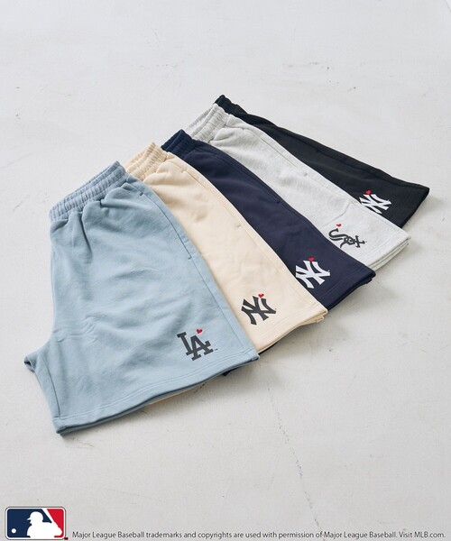 PUBLUX（パブリュクス）の「MLB/エムエルビー スウェットショートパンツ/メジャーリーグベースボール/MLB SWEAT SHORT