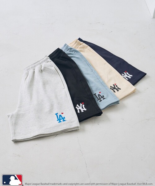 PUBLUX（パブリュクス）の「MLB/エムエルビー スウェットショートパンツ/メジャーリーグベースボール/MLB SWEAT SHORT