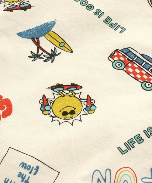 BREEZE(ブリーズ)の「3柄オープンカラーシャツ(シャツ/ブラウス・キッズ・レインボー/キナリ/インディゴブルー・120/110/140/90/130/100/80)」の17枚目の写真