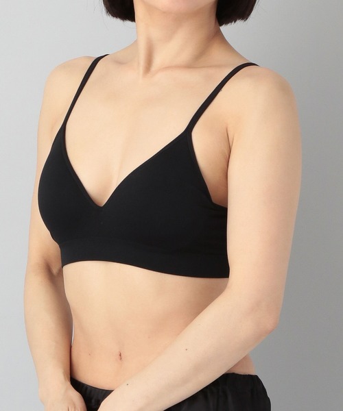 e/rm（イーアールエム）の「【e/rm・WEB限定】cohan（コハン）シームレスブラジャー（ブラジャー・レディース・ブラック・MEDIUM/SMALL）」の2枚目の写真