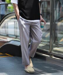 ITEMS URBANRESEARCH | エステルトロ イージーテーパードパンツ(その他パンツ)
