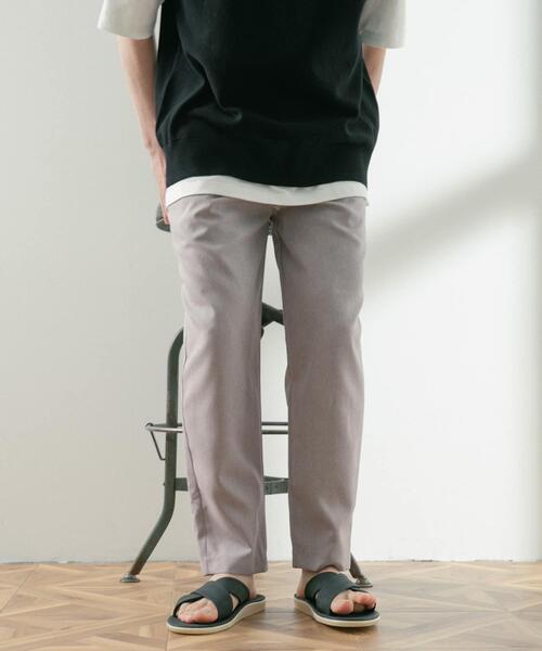 ITEMS URBANRESEARCH（アイテムズ アーバンリサーチ）の「エステルトロ イージーテーパードパンツ（その他パンツ・メンズ・グレー/ブラック/ブラウン/ブルー・MEDIUM/LARGE）」の11枚目の写真