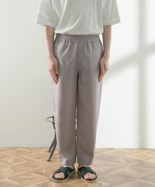 ITEMS URBANRESEARCH（アイテムズ アーバンリサーチ）の「エステルトロ イージーテーパードパンツ（その他パンツ・メンズ・グレー/ブラック/ブラウン/ブルー・MEDIUM/LARGE）」の14枚目の写真