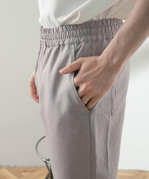 ITEMS URBANRESEARCH（アイテムズ アーバンリサーチ）の「エステルトロ イージーテーパードパンツ（その他パンツ・メンズ・グレー/ブラック/ブラウン/ブルー・MEDIUM/LARGE）」の19枚目の写真