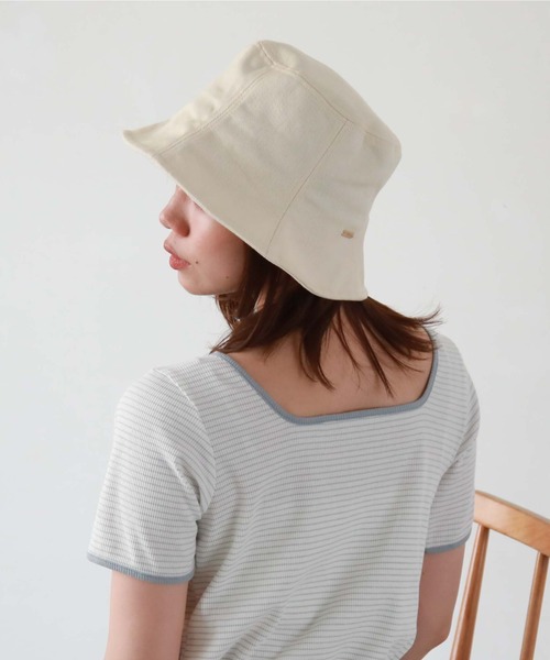 archives（アルシーヴ）の「バケットハット（ハット・レディース・アイボリー/ブラック/ベージュ・FREE）」の2枚目の写真