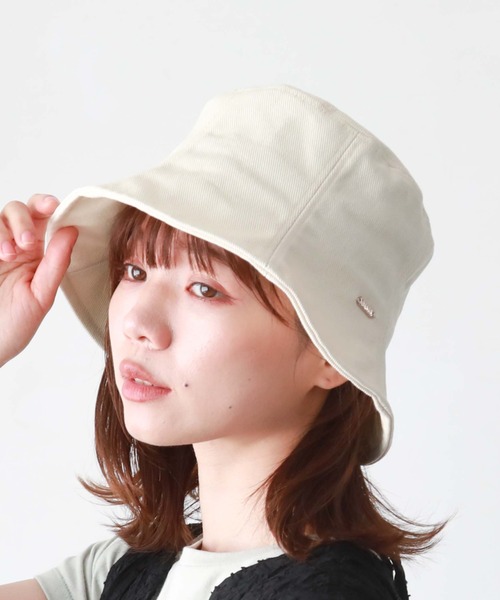 archives（アルシーヴ）の「バケットハット（ハット・レディース・アイボリー/ブラック/ベージュ・FREE）」の14枚目の写真