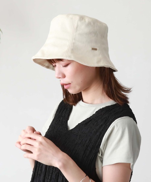 archives（アルシーヴ）の「バケットハット（ハット・レディース・アイボリー/ブラック/ベージュ・FREE）」の17枚目の写真
