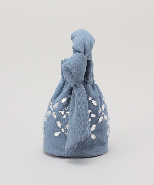セール】【GANNI / ガニー】Occasion Top Handle Bag Embellishm
