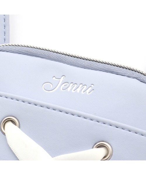 JENNI（ジェニィ）の「レースアップマルチショルダー（ショルダーバッグ・キッズ・ブラック/サックスブルー/オフホワイト・F）」の12枚目の写真