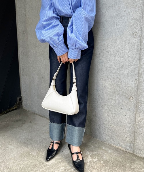 Olu.（オルドット）の「トライアングル2wayバッグ（ハンドバッグ・レディース・アイボリー/ベージュ/ピンク・FREE）」の15枚目の写真