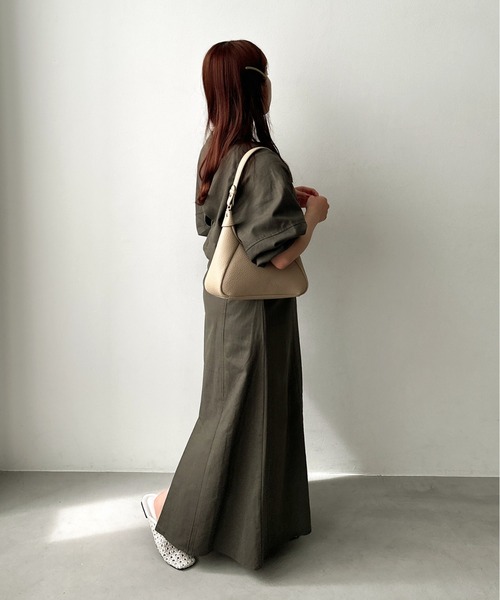 Olu.（オルドット）の「トライアングル2wayバッグ（ハンドバッグ・レディース・アイボリー/ベージュ/ピンク・FREE）」の19枚目の写真