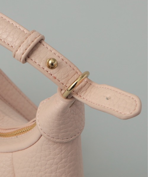 Olu.（オルドット）の「トライアングル2wayバッグ（ハンドバッグ・レディース・アイボリー/ベージュ/ピンク・FREE）」の11枚目の写真