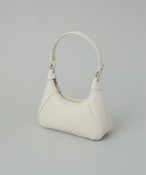 Olu.（オルドット）の「トライアングル2wayバッグ（ハンドバッグ・レディース・アイボリー/ベージュ/ピンク・FREE）」の4枚目の写真